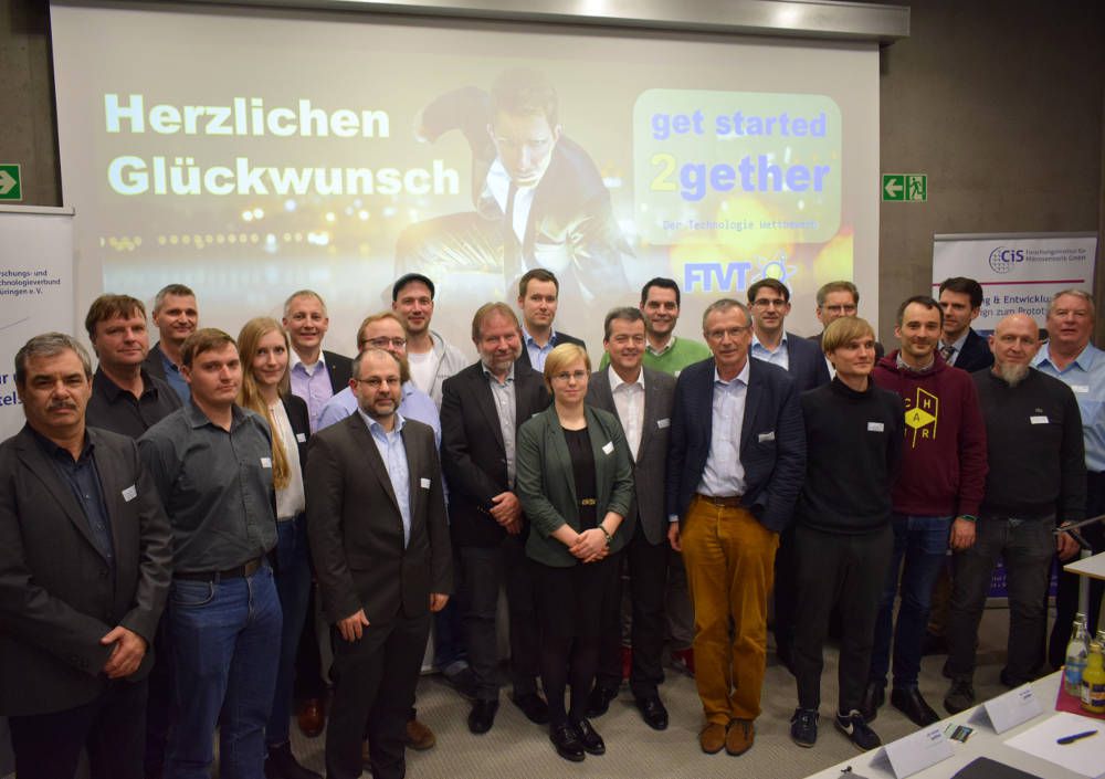 Gruppenbild Teilnehmende Start-Ups der zweiten Runde